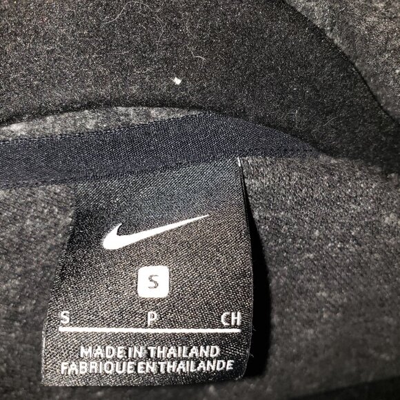 Nike Gray 1/4 Zip Pullover Small - Picture 5 of 5